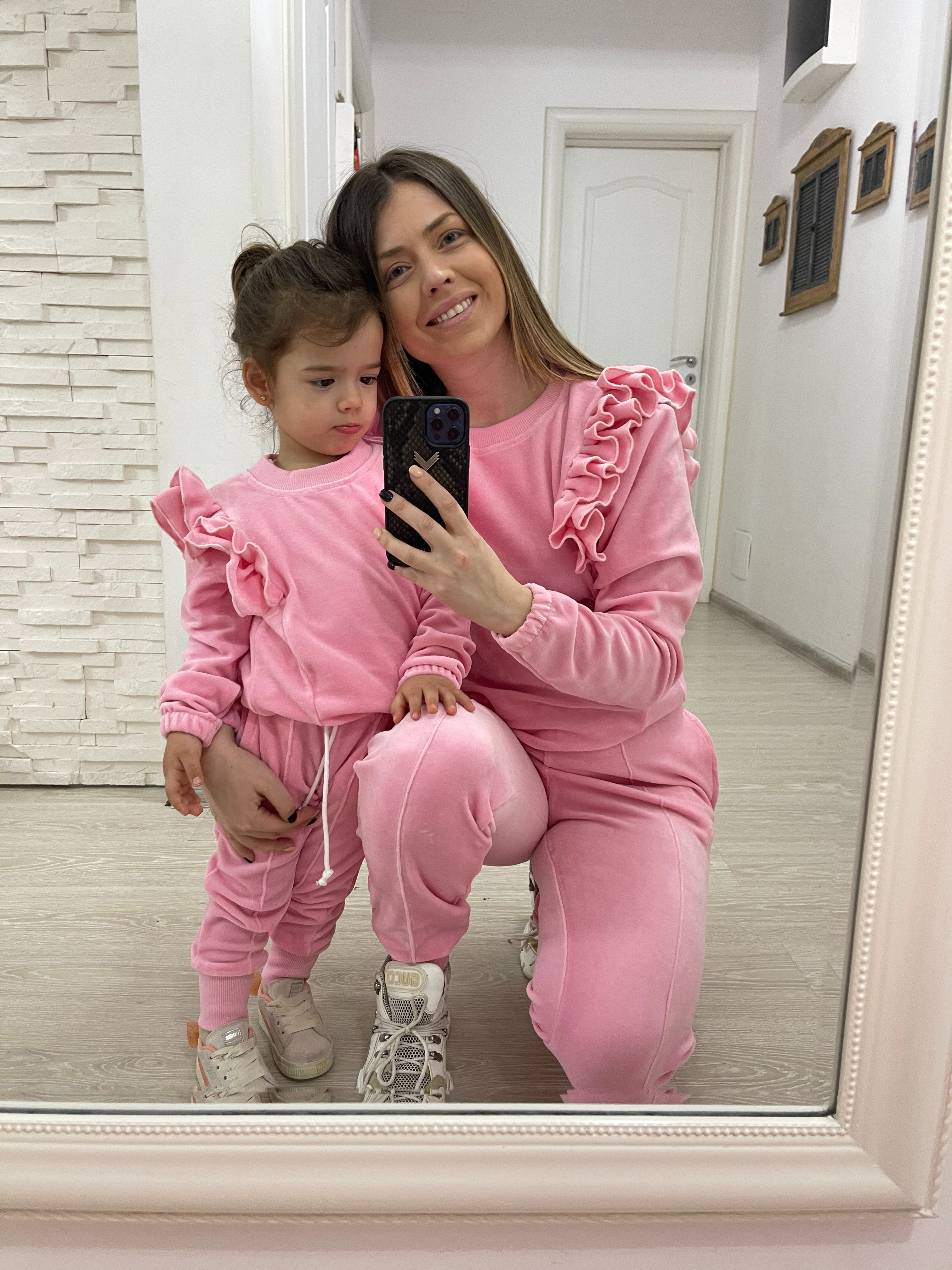 Trening “Morena” Pink - pentru bebelusi si fetite