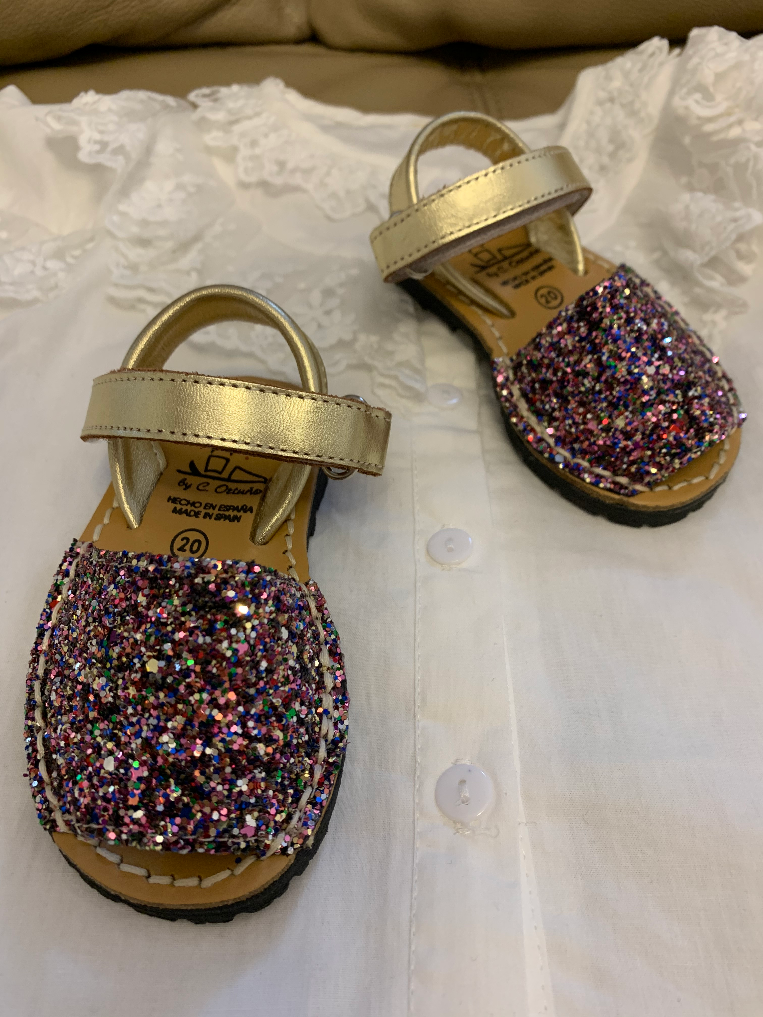 Sandale Avarca Glitter Multicolor (fetita)