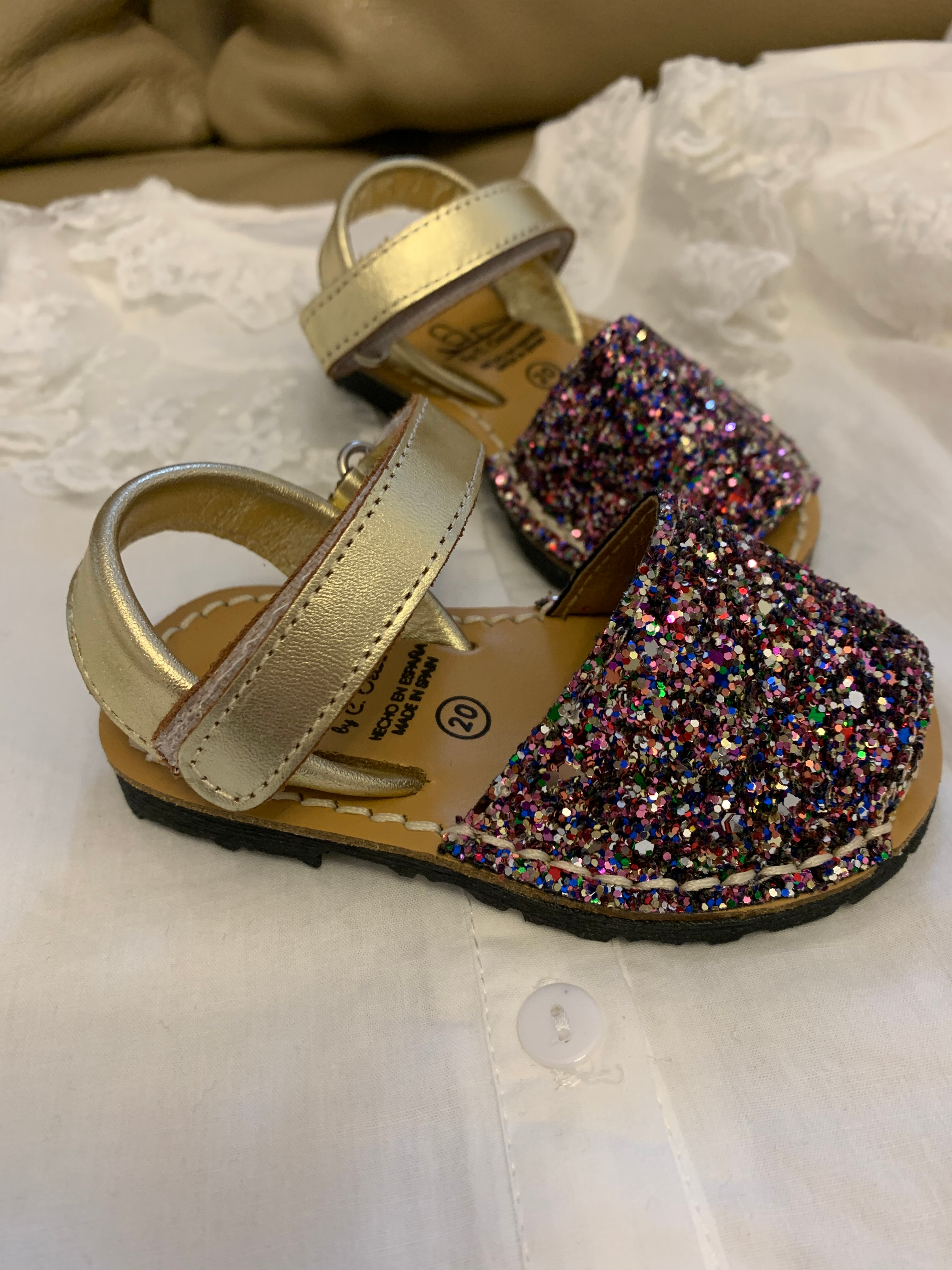 Sandale Avarca Glitter Multicolor (fetita)