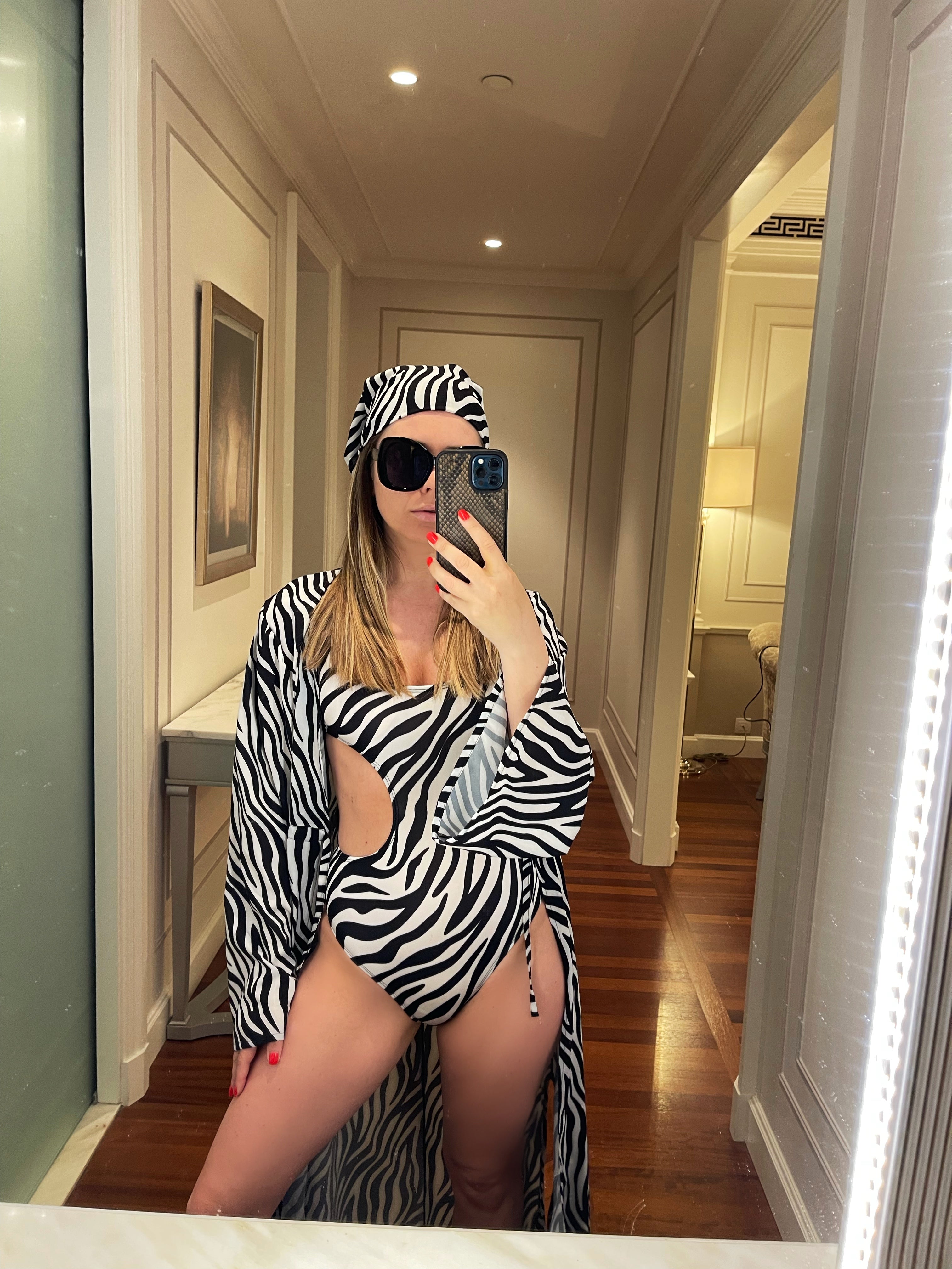 Costum baie "Zebra" - pentru dama