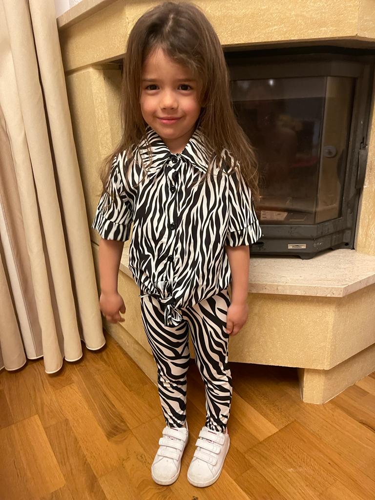 Camasa "Zebra Girl" - pentru fetite