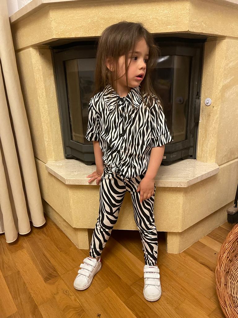 Camasa "Zebra Girl" - pentru fetite